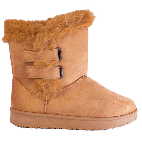 Europeon Union Women Havan Chamois Half Boot #2403