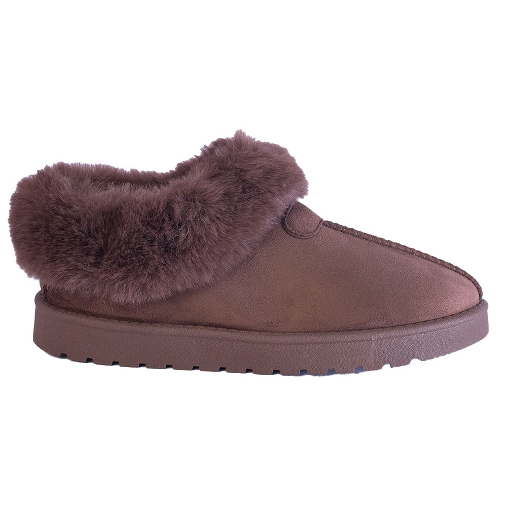 Europeon Union Women Brown Chamois Shoes #2460