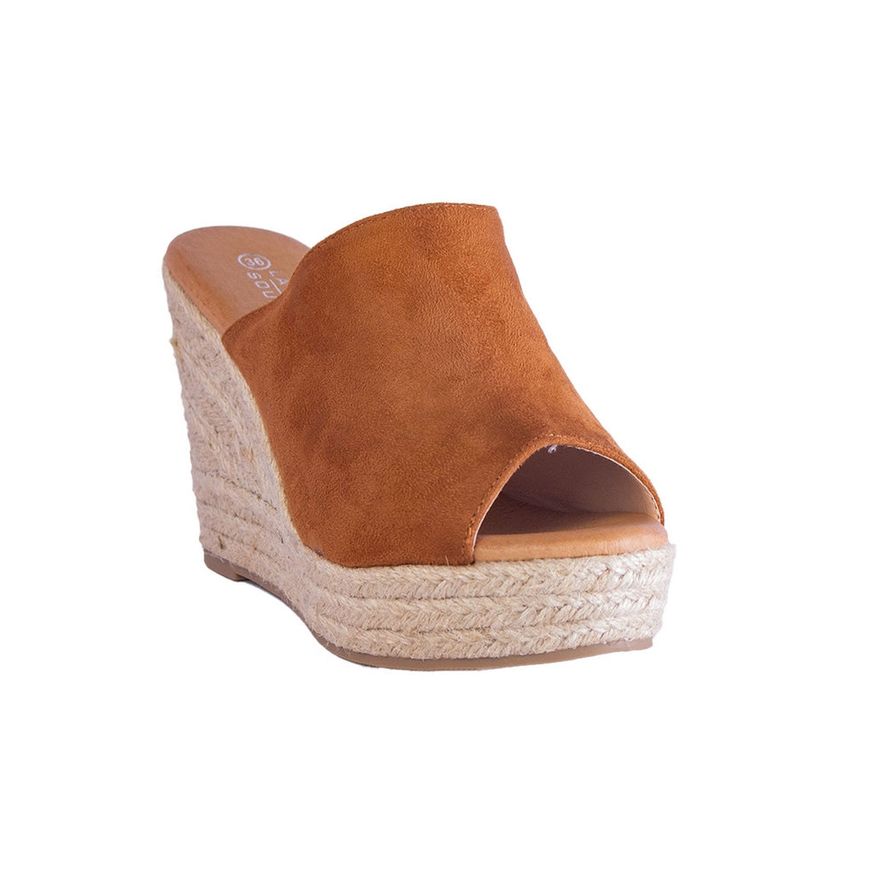 Europeon Union Women Havan Chamois Wedges #2493