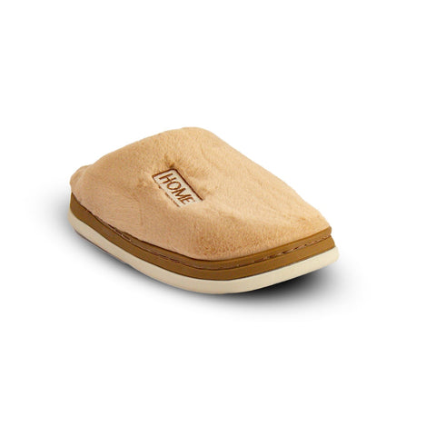 Europeon Union Women Beige Fur Winter Slipper #2549