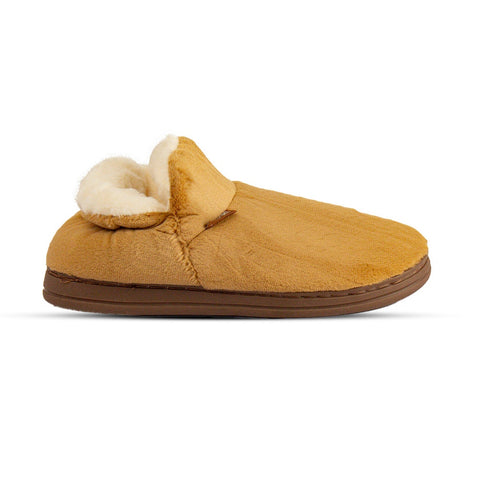 Europeon Union Women Beige Fur Winter Slipper #2555