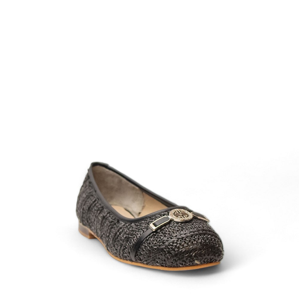 Women Black KHESH Ballerina #2956