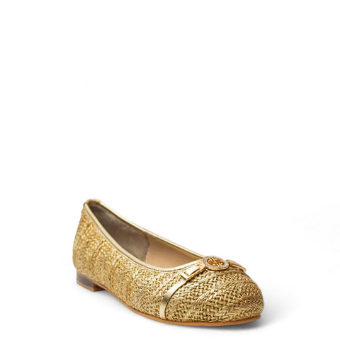 Women Gold KHESH Ballerina #2958