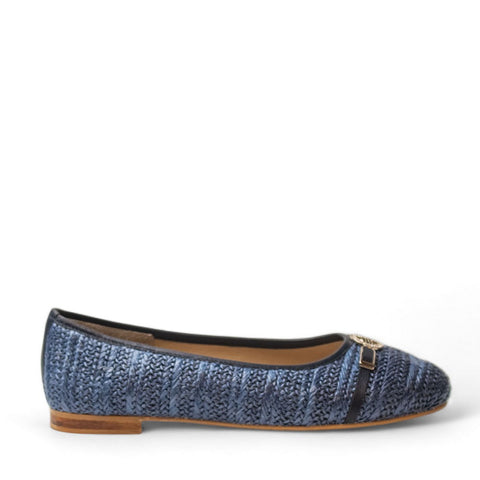 Women Dark Blue KHESH Ballerina #2959
