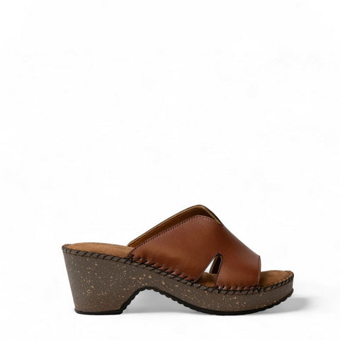 Women Havan Leather Wedges #3044