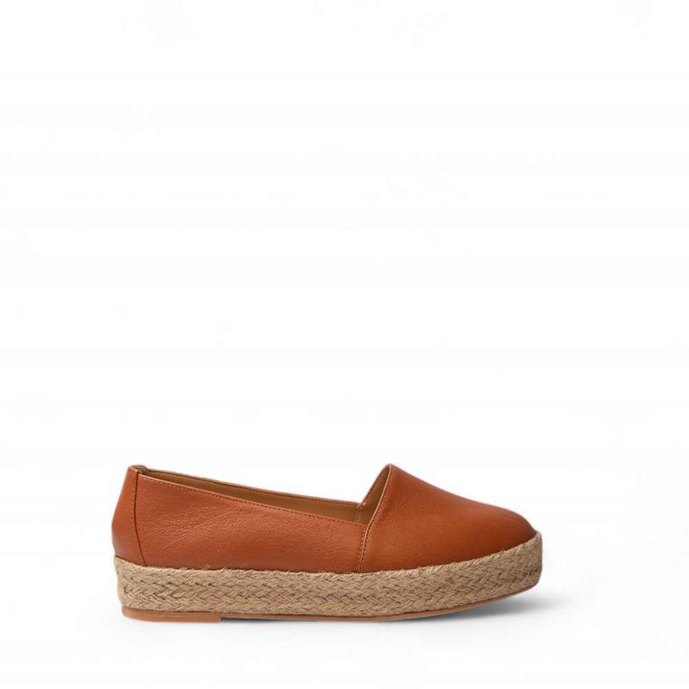 Women Havan Leather Espadrilles #3068