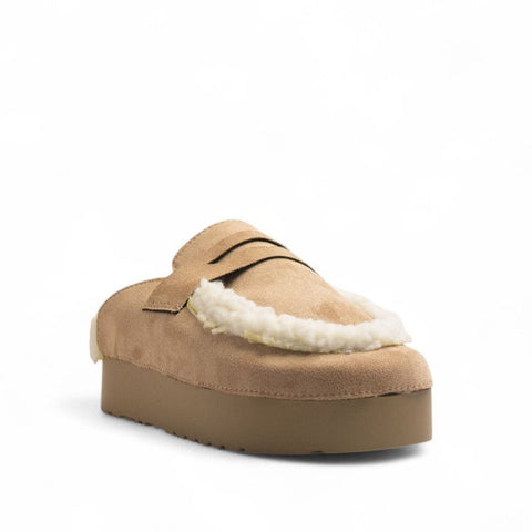 Europeon Union Women Cafe Chamois Mules #3236