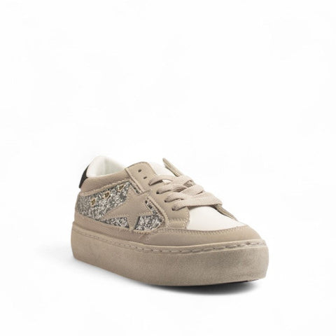 Europeon Union Women Grey Leather Shoes #3252