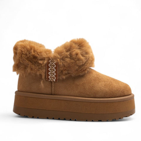 Europeon Union Women Havan Chamois Half Boot #3261