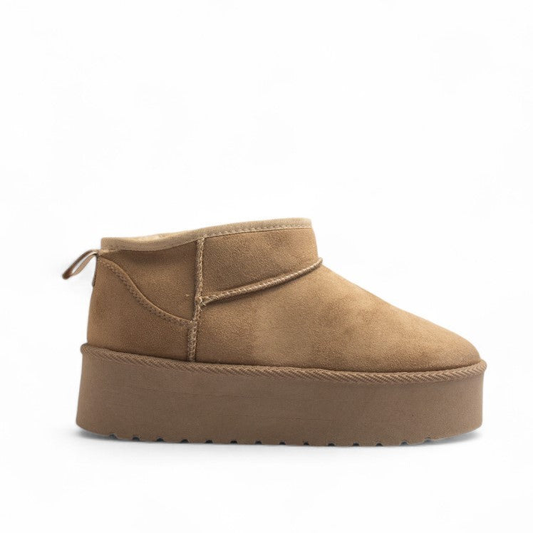 Europeon Union Women Cafe Chamois Half Boot #3267
