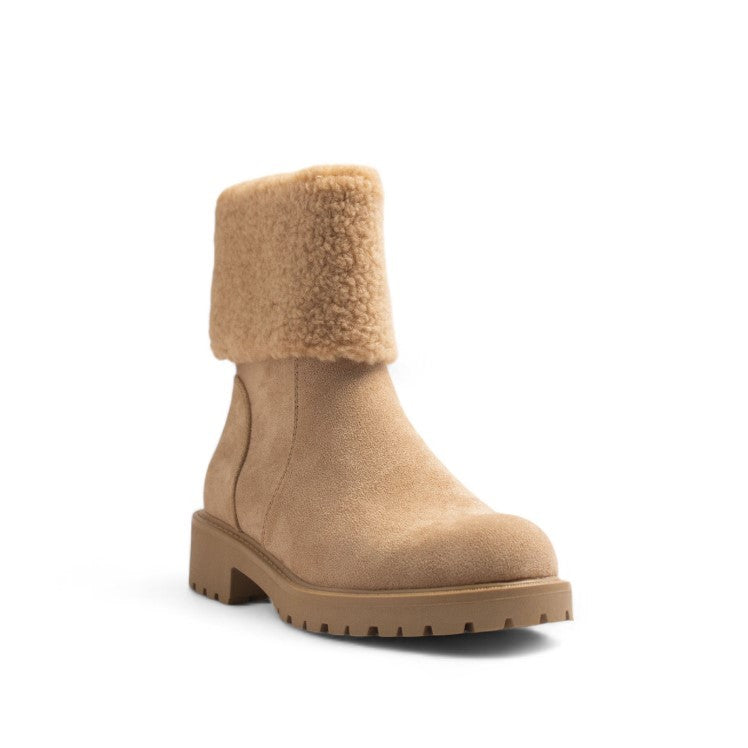 Europeon Union Women Cafe Chamois Half Boot #3288