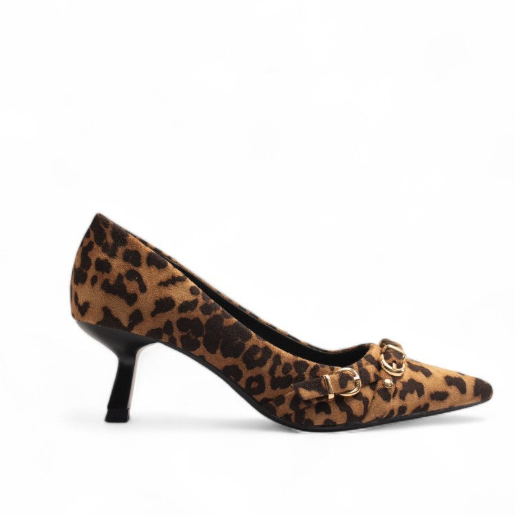 Europeon Union Women Havan Chamois Heels #3329