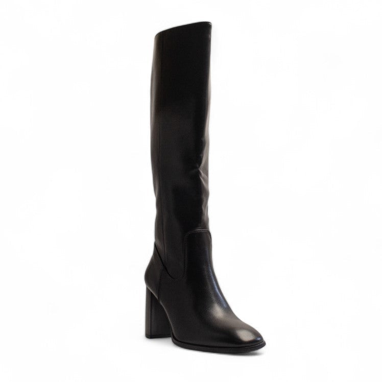 Europeon Union Women Black Leather Boot #3383