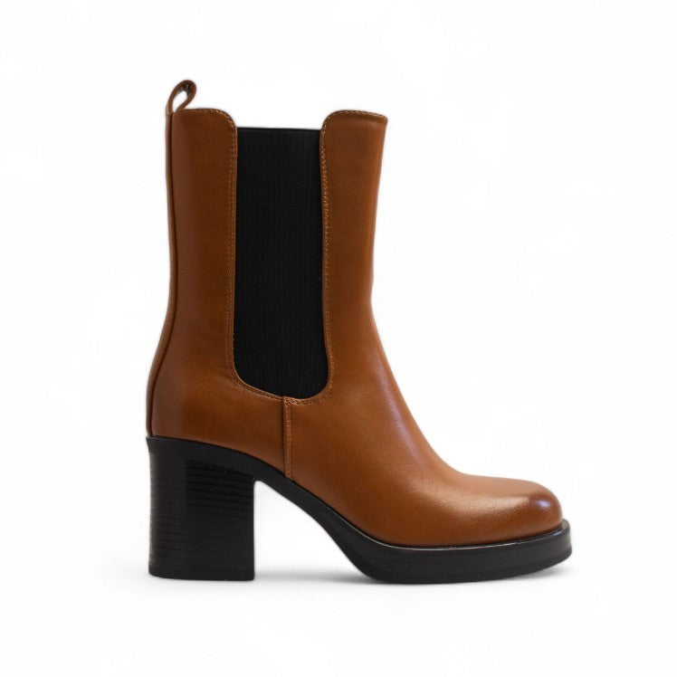 Europeon Union Women Havan Leather Half Boot #3394