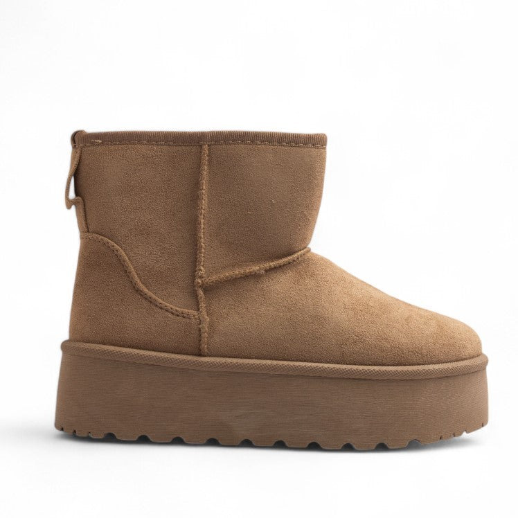 Europeon Union Women Cafe Chamois Half Boot #3509