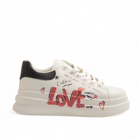 Europeon Union Women white Leather Shoes #3550