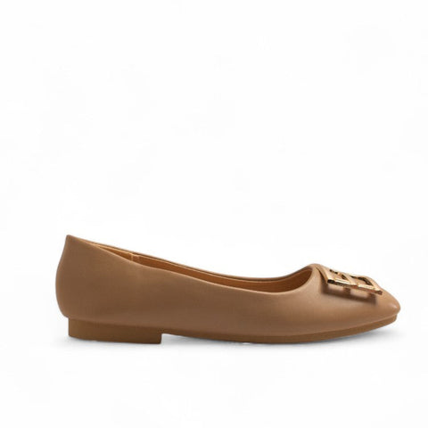 Europeon Union Women Cafe Leather Shoes #3574