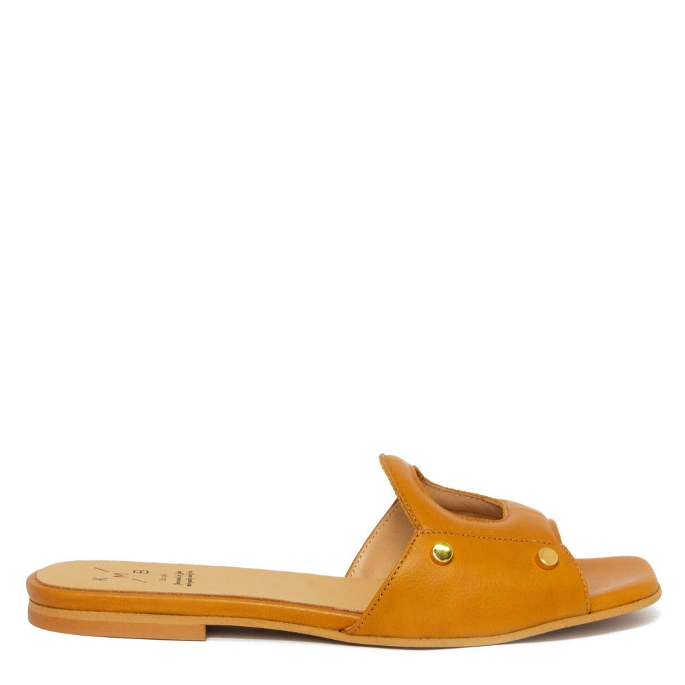 Spanish Women Havan Leather Slipper #9545