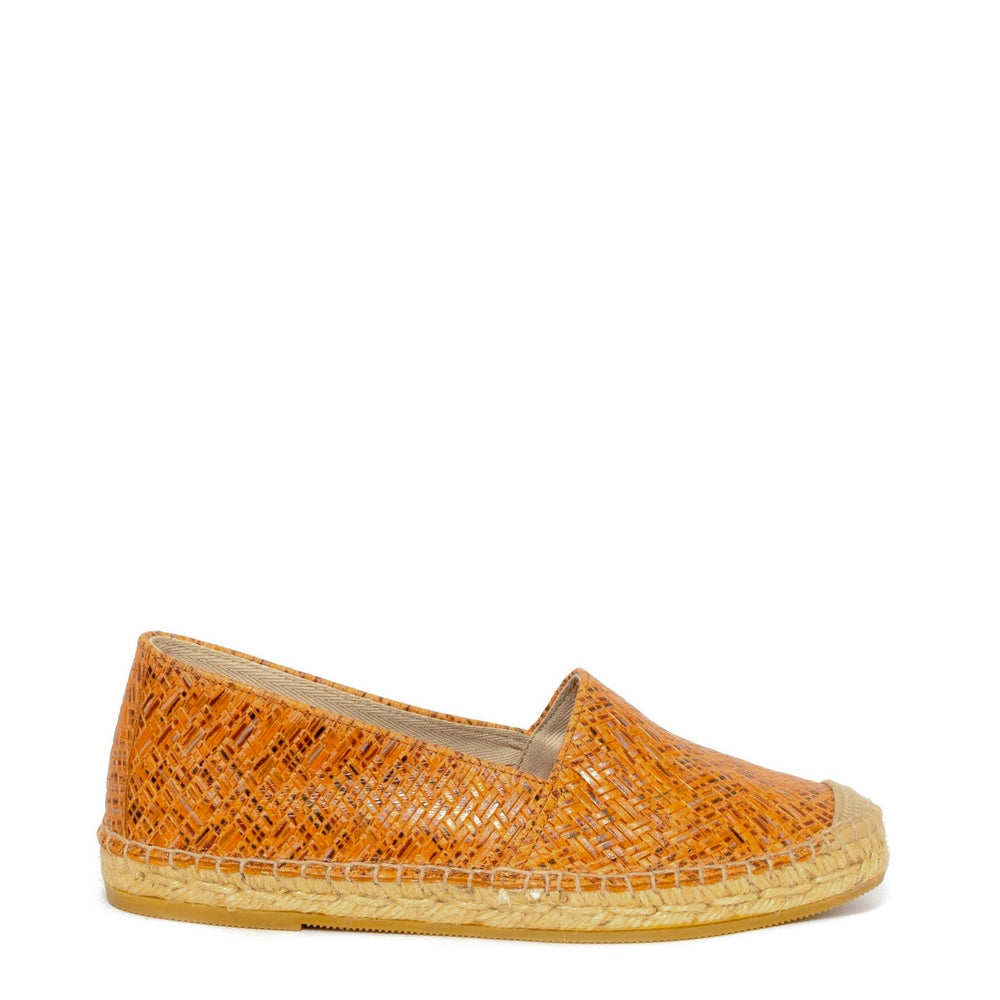 Spanish Women Havan Leather Espadrilles #9556