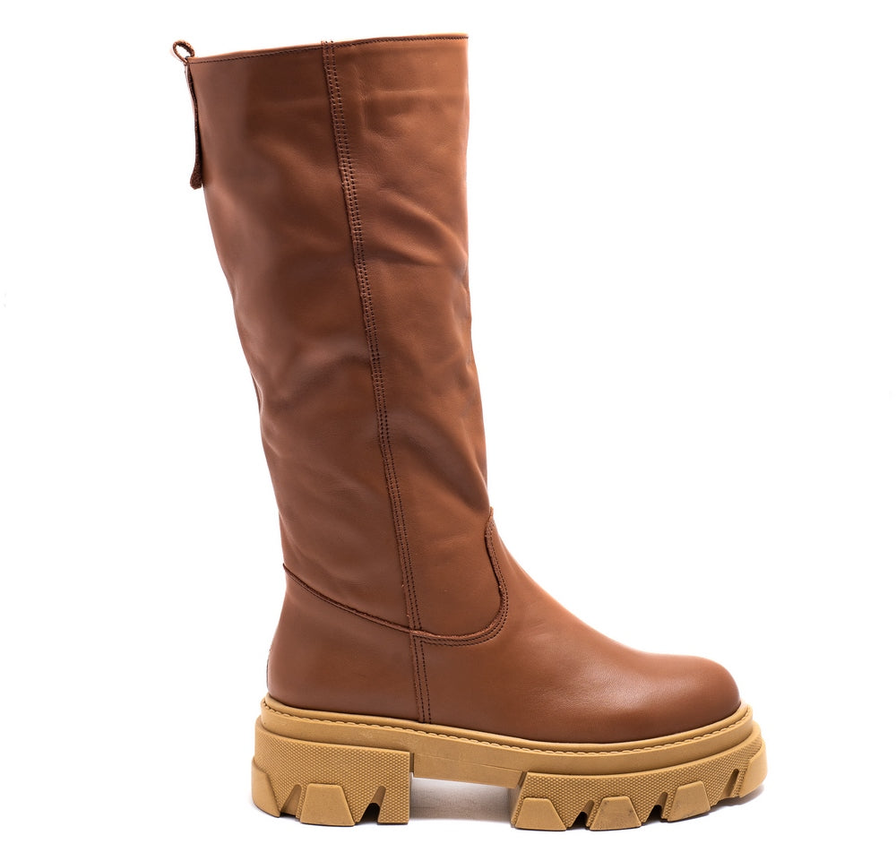 Italian Women Havan Leather Boots #0098