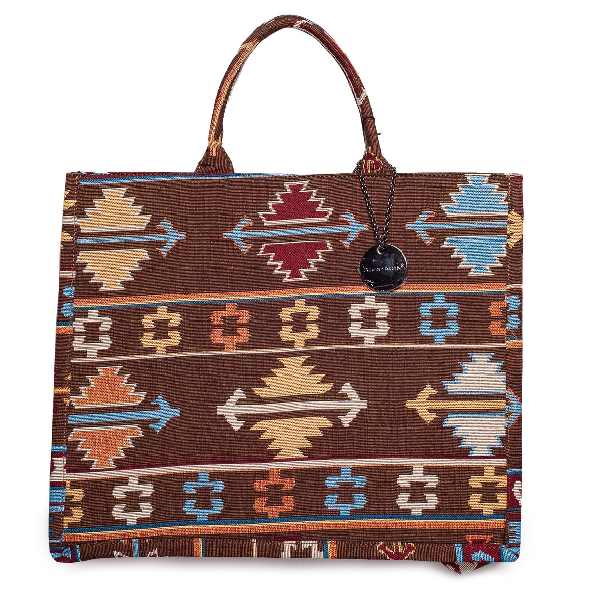 Italian Women MixColorss Cloth HandBag #1267