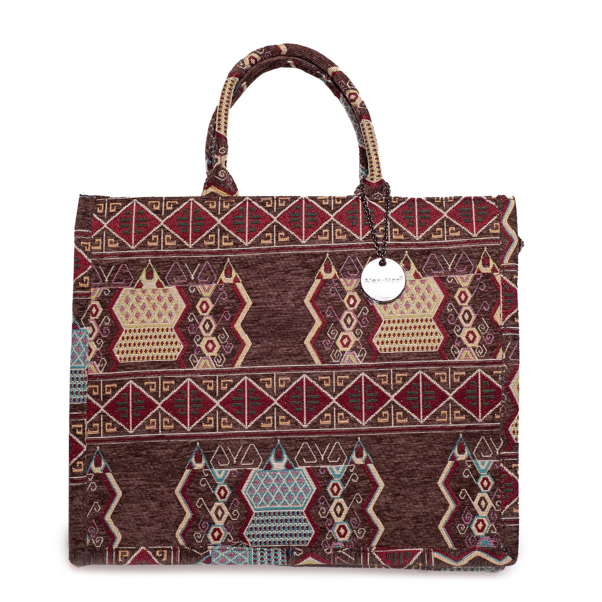 Italian Women MixColorss Cloth HandBag #1271