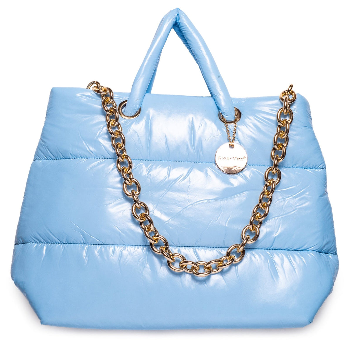 Italian Women LightBlue WaterProof HandBag #1317
