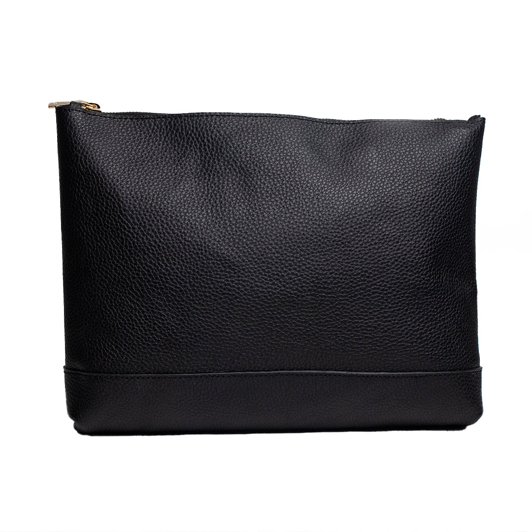 Women Black Leather Bag #1613