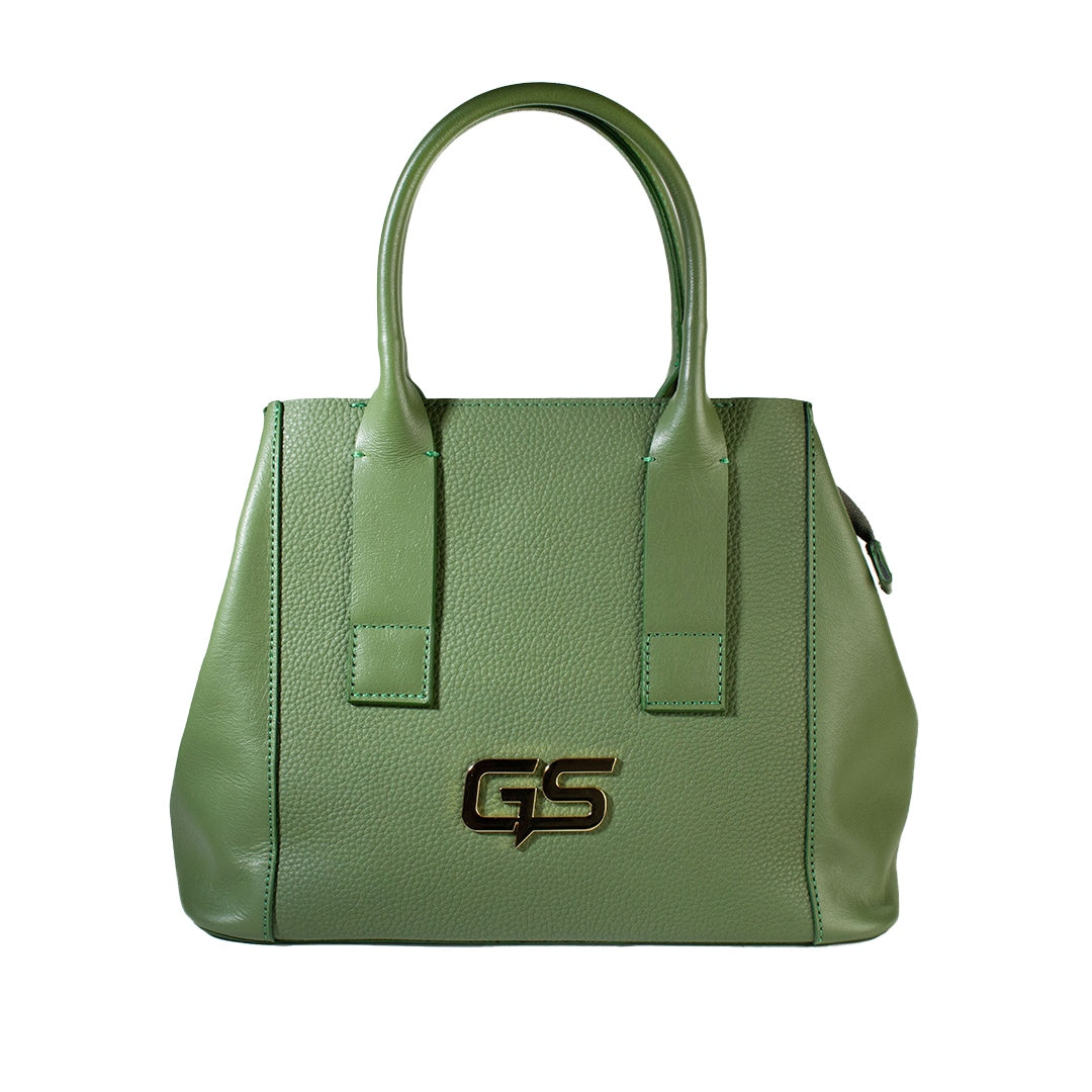 Women Green Leather Bag #1641