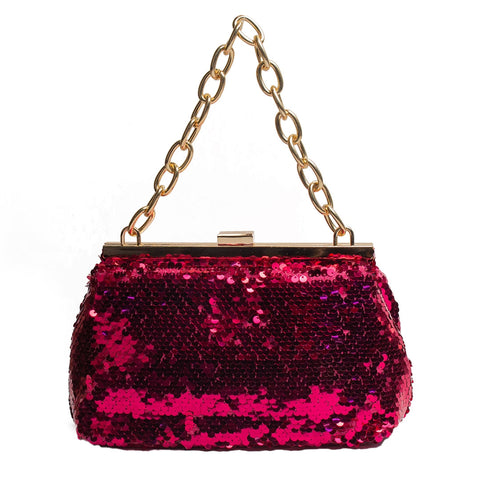 EuropeonUnion Women Pink Khesh HandBag #1712