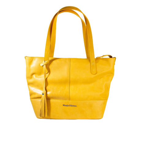 Women Yellow Leather Bag #1792