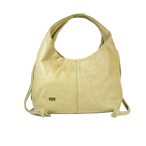 Women Kaki Leather Bag #1799