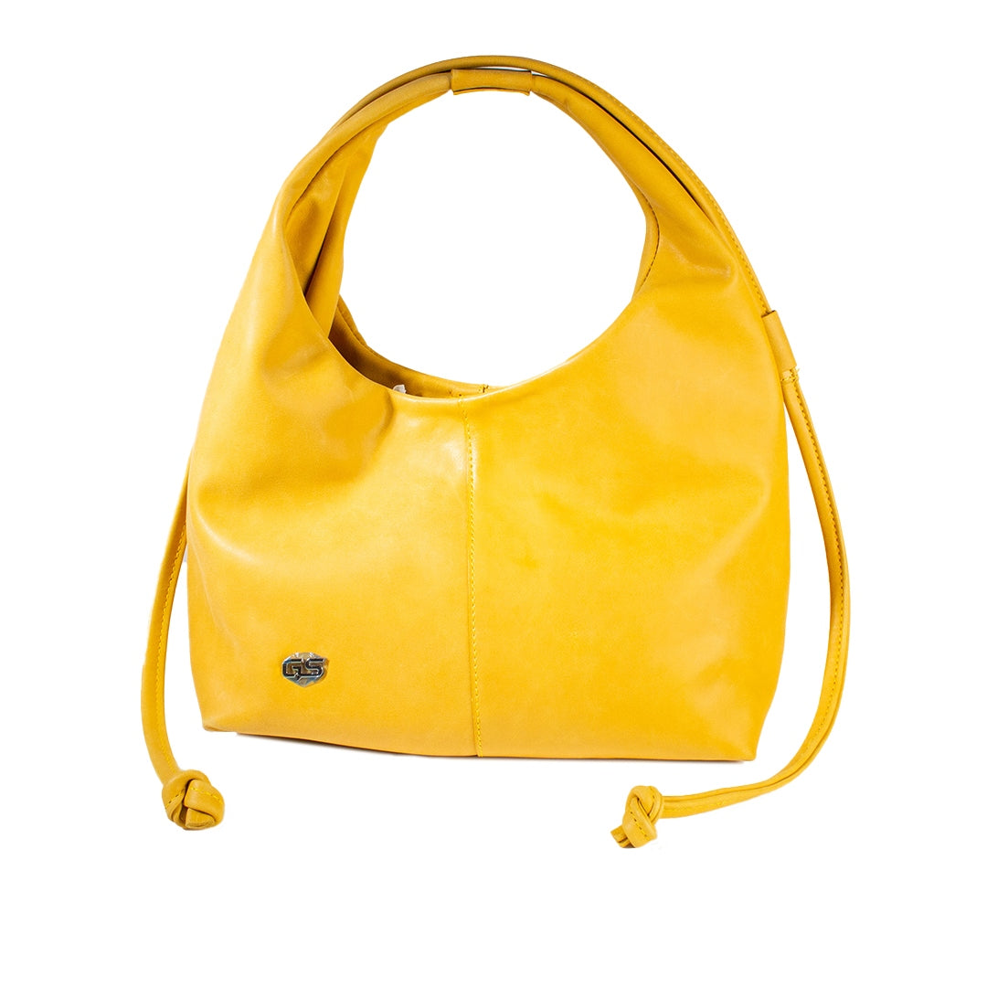 Women Yellow Leather Bag #1801