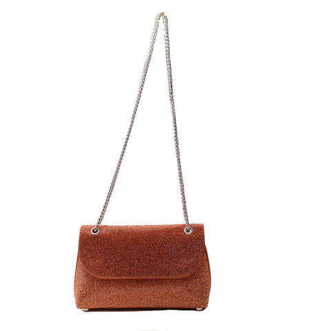 EuropeonUnion Women Orange Leather HandBag #1916