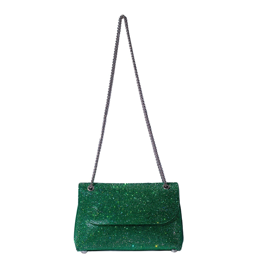 EuropeonUnion Women Green Leather HandBag #1917