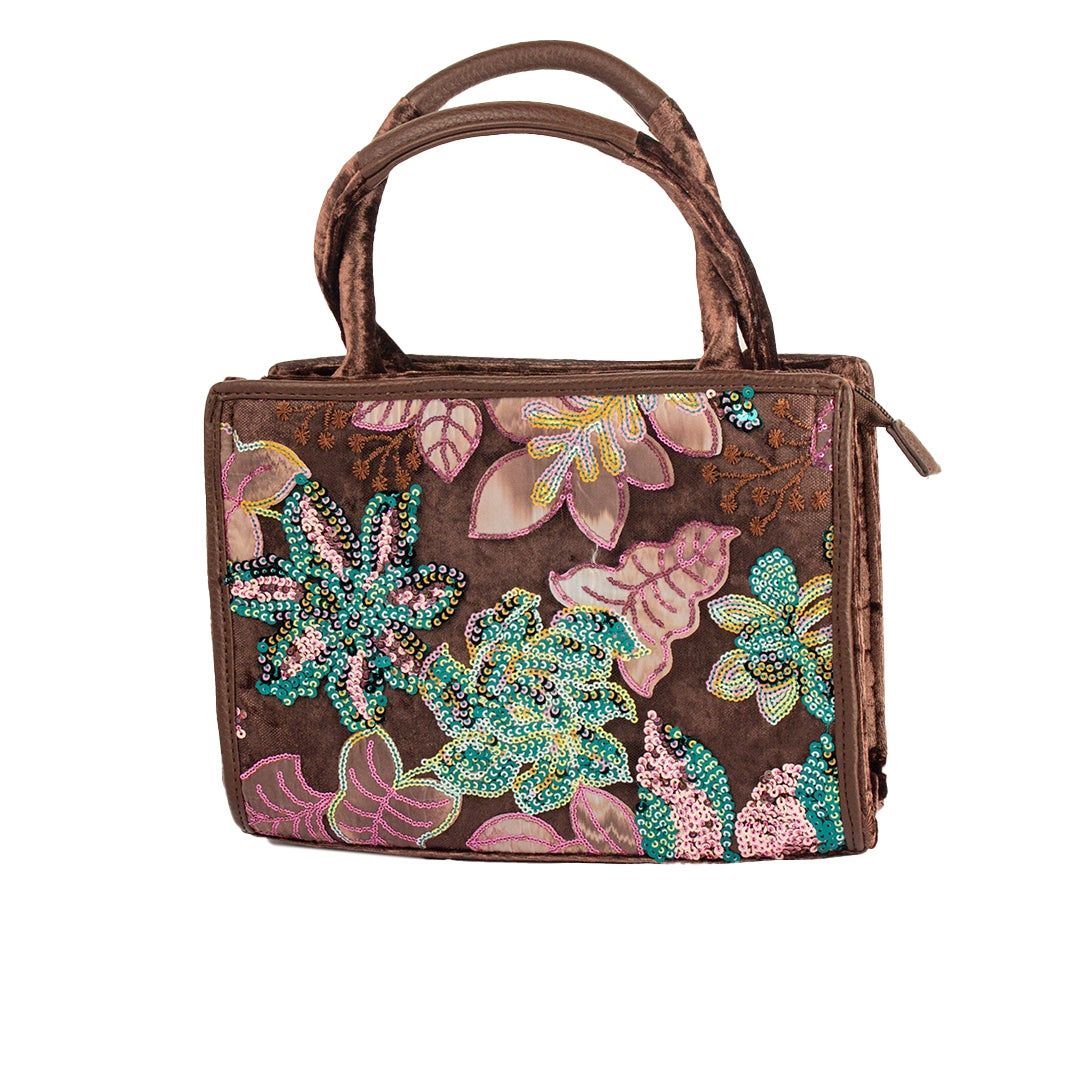 EuropeonUnion Women cafe Satin HandBag #1930
