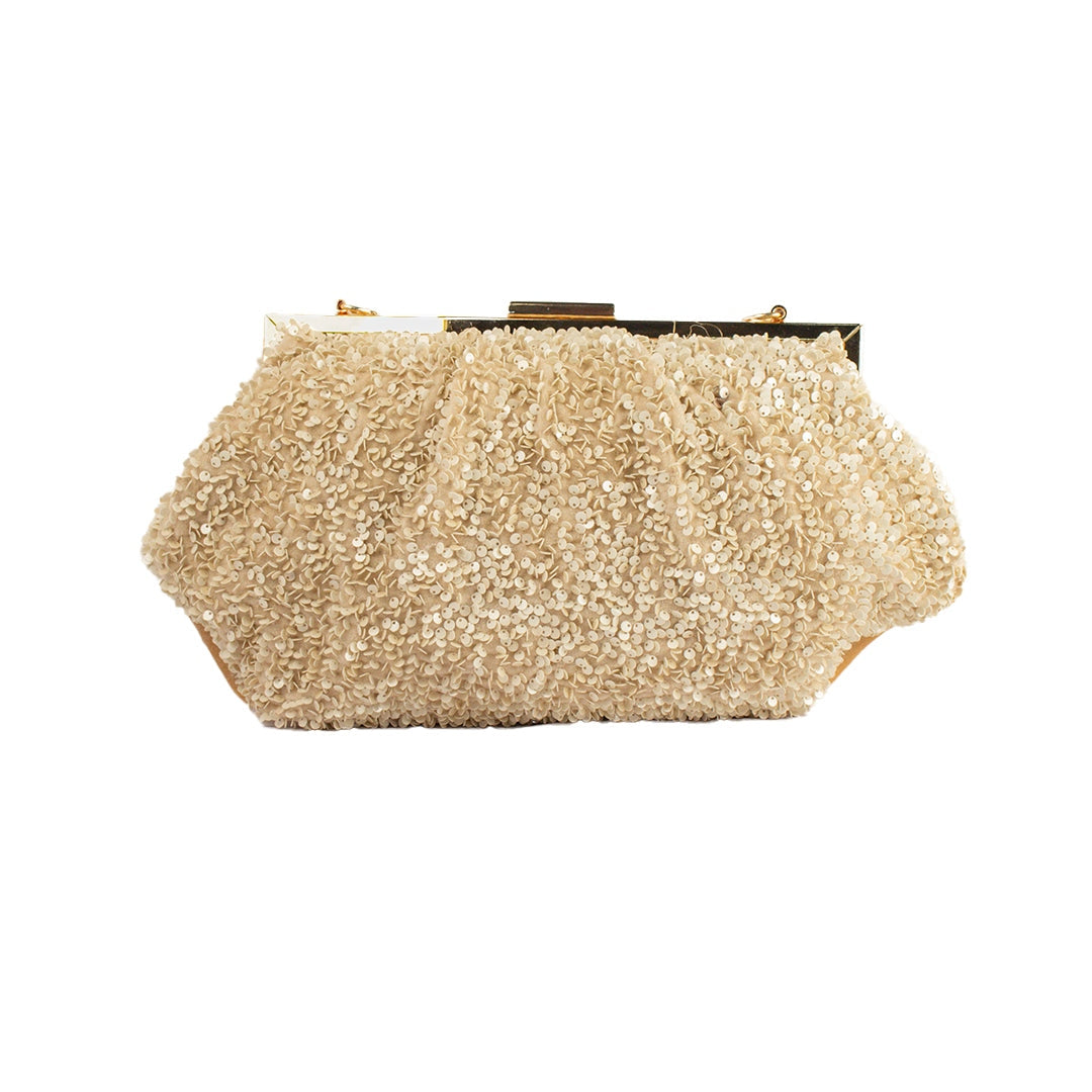 EuropeonUnion Women Beige Cloth Soiree #1936