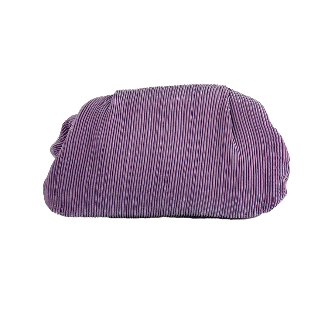 EuropeonUnion Women Purple Satin HandBag #1949
