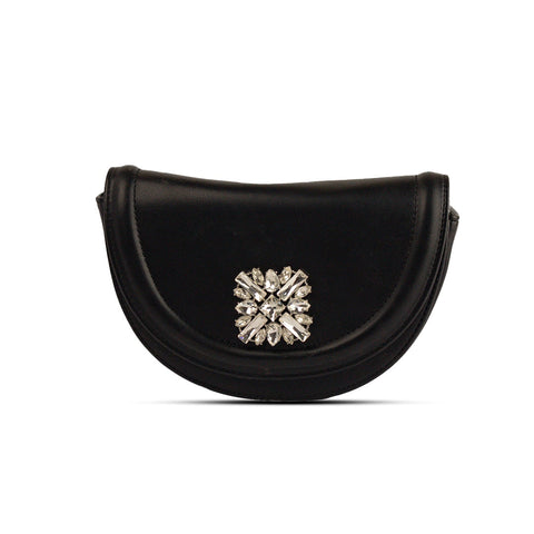 EuropeonUnion Women Black Leather HandBag #2019