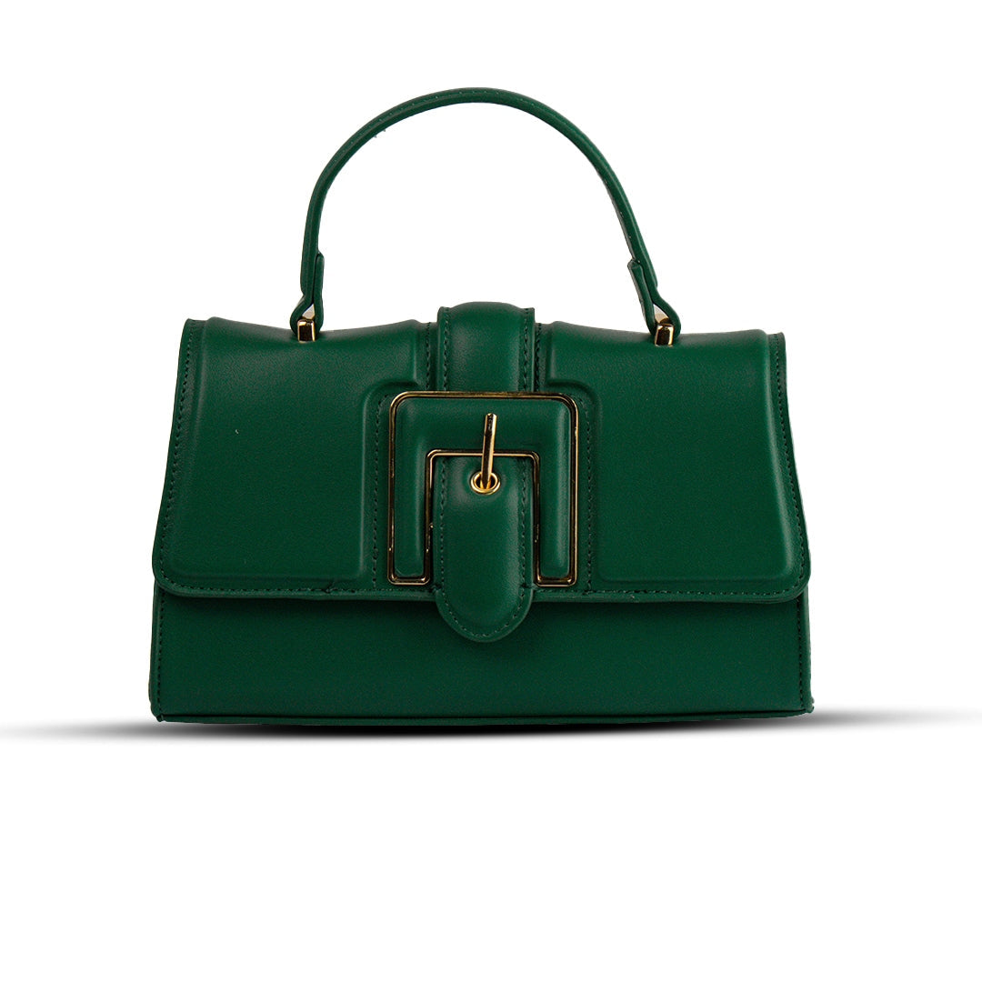 EuropeonUnion Women Green Leather HandBag #2026