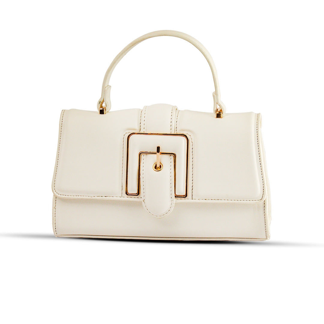 EuropeonUnion Women white Leather HandBag #2028