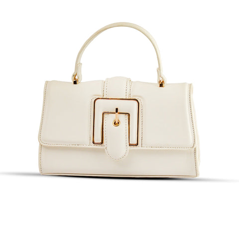EuropeonUnion Women white Leather HandBag #2028