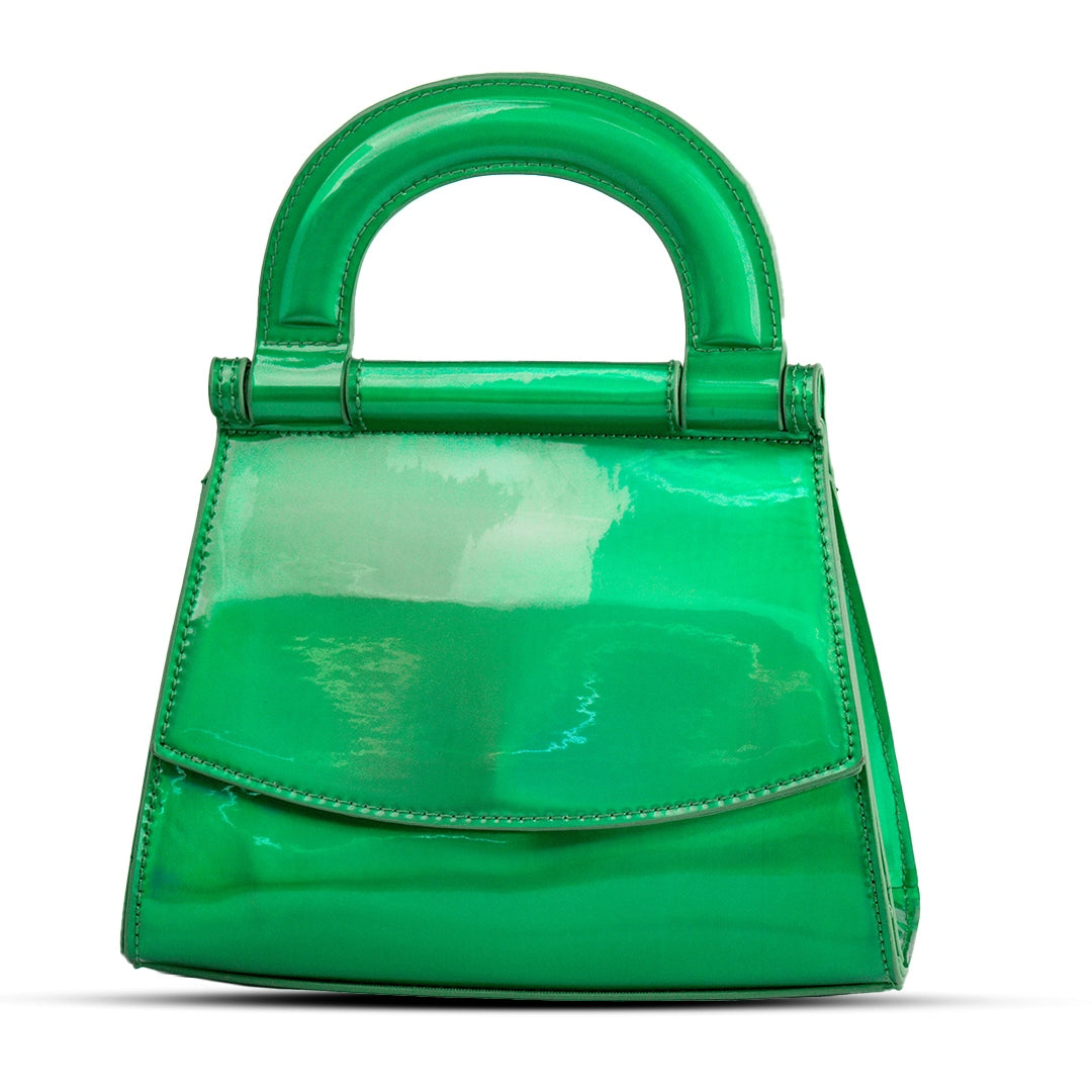 EuropeonUnion Women Green Leather HandBag #2056
