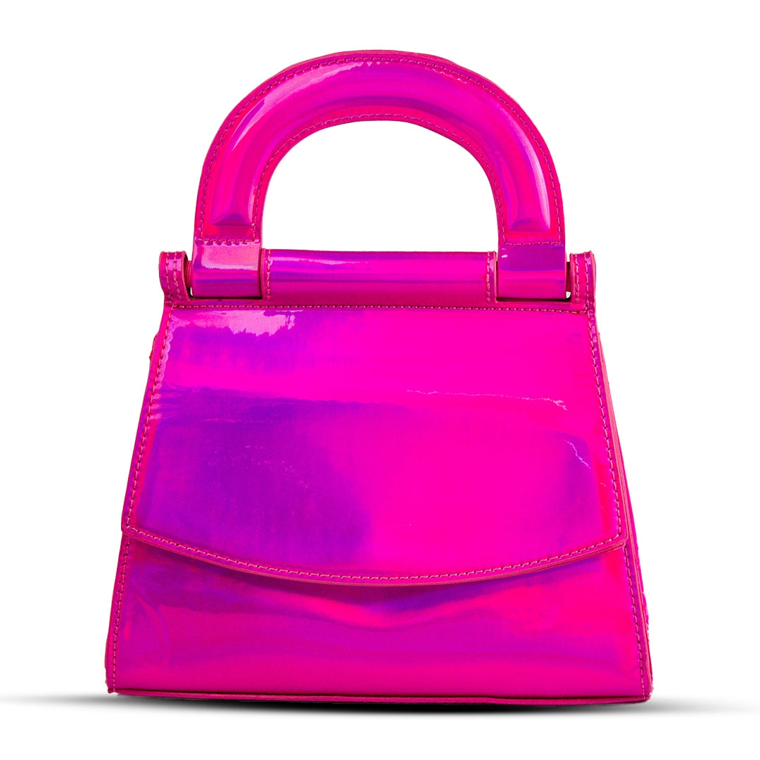 EuropeonUnion Women Purple Leather HandBag #2057