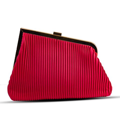 EuropeonUnion Women Maroon Leather HandBag #2061
