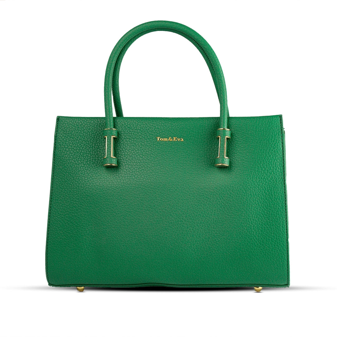 EuropeonUnion Women Green Leather HandBag #2084
