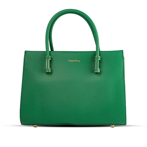 EuropeonUnion Women Green Leather HandBag #2084