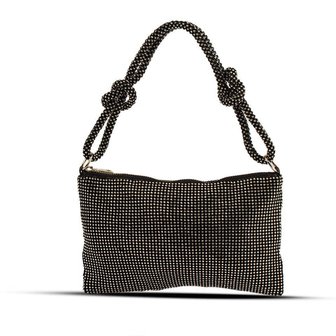 EuropeonUnion Women Black Cloth HandBag #2096