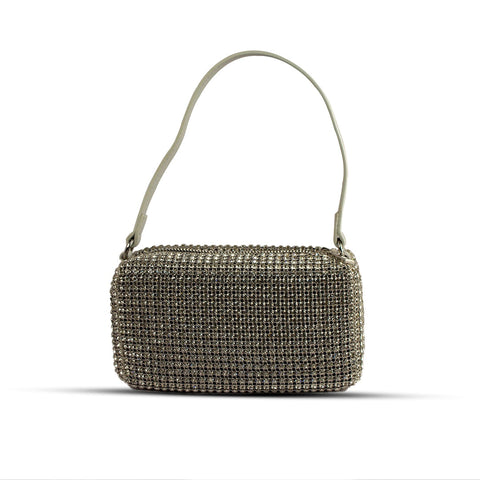 EuropeonUnion Women Silver Leather HandBag #2110