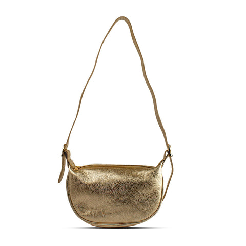 EuropeonUnion Women Gold Leather HandBag #2113